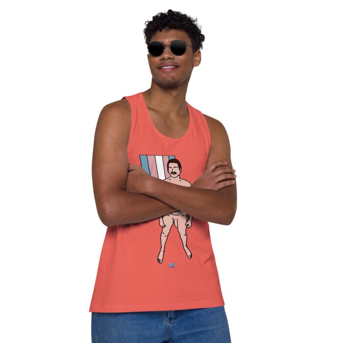 Men’s premium tank top - Scars - Image 31