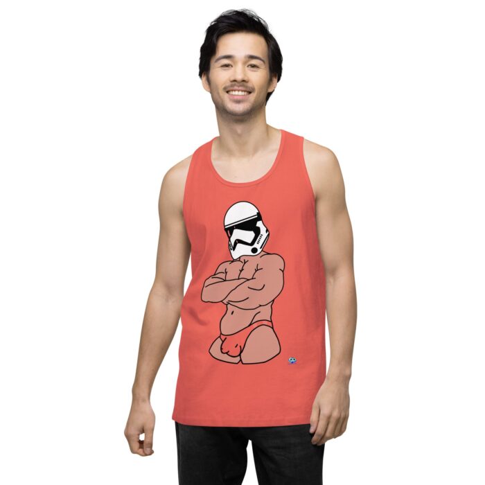 Men’s premium tank top - Super Trooper - Image 37