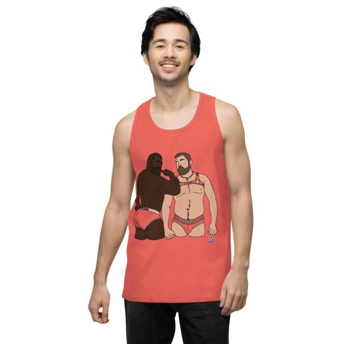 Men’s premium tank top - Top and Bottom - Image 38