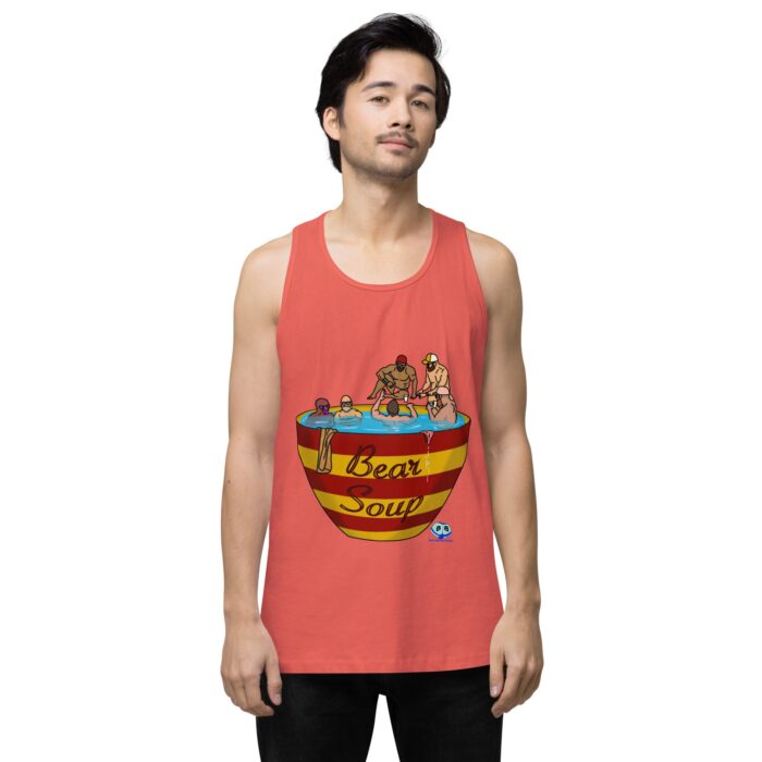 Men’s premium tank top - Bear Soup