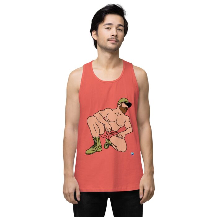 Men’s premium tank top - Combat Boots