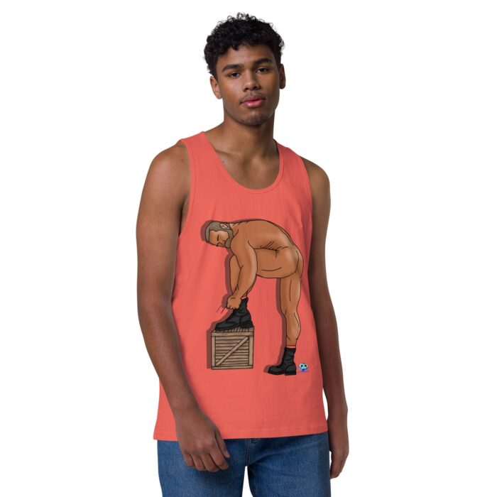 Men’s premium tank top - Crated - Image 25