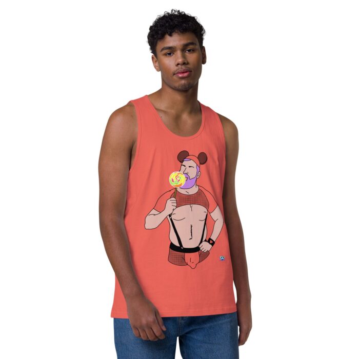 Men’s premium tank top - Disney Sucker - Image 29