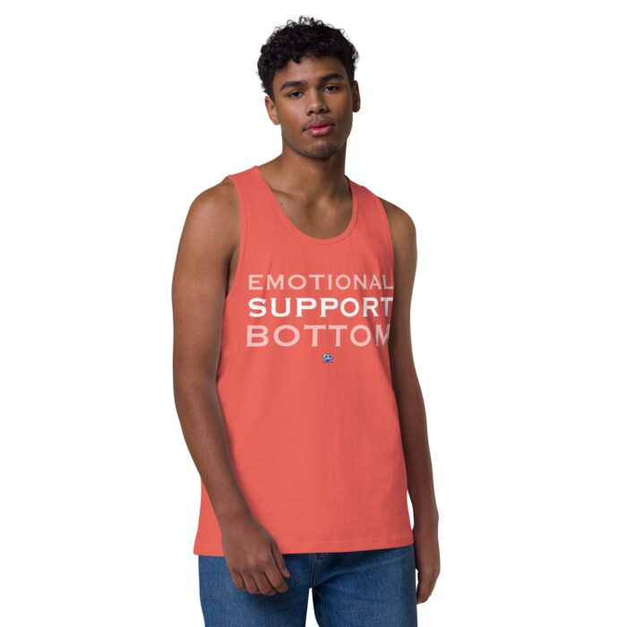 Men’s premium tank top - Emotional Support Bottom - Image 29