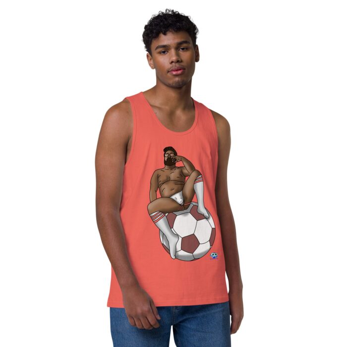 Men’s premium tank top - Futbal / Soccer - Image 29