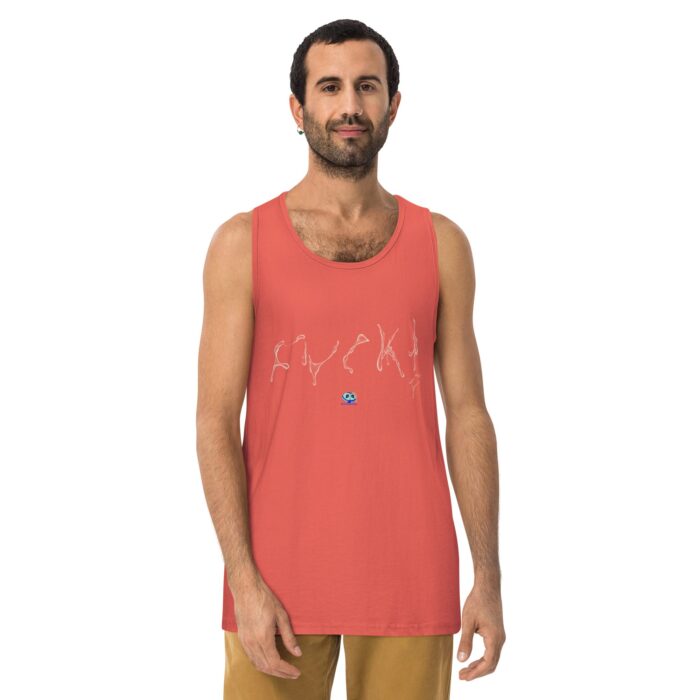 Men’s premium tank top - Fvck - Image 15