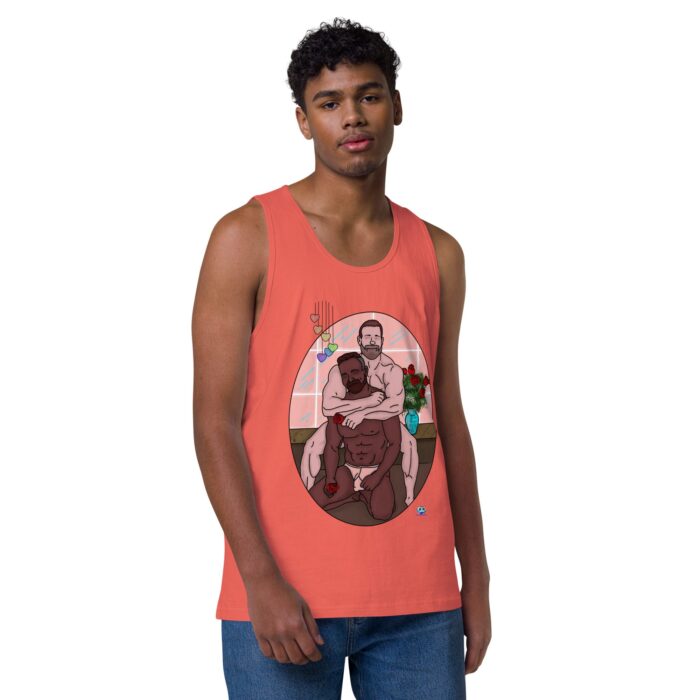 Men’s premium tank top - Guns & Roses - Image 21
