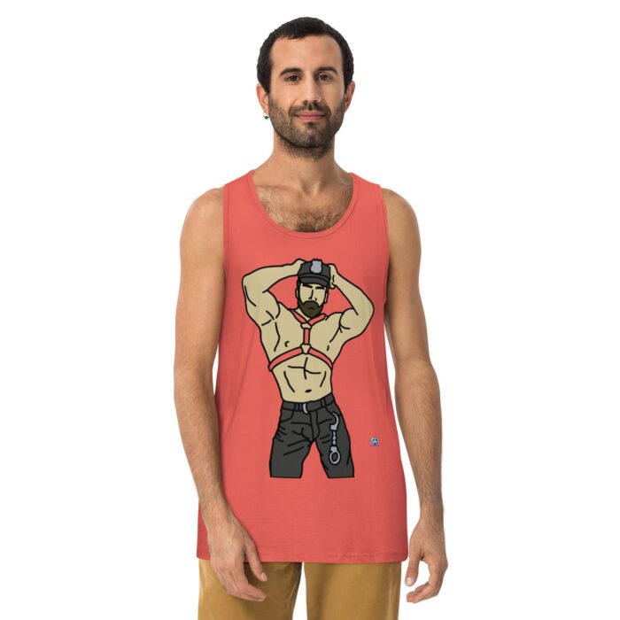 Men’s premium tank top - Handcuffs - Image 15
