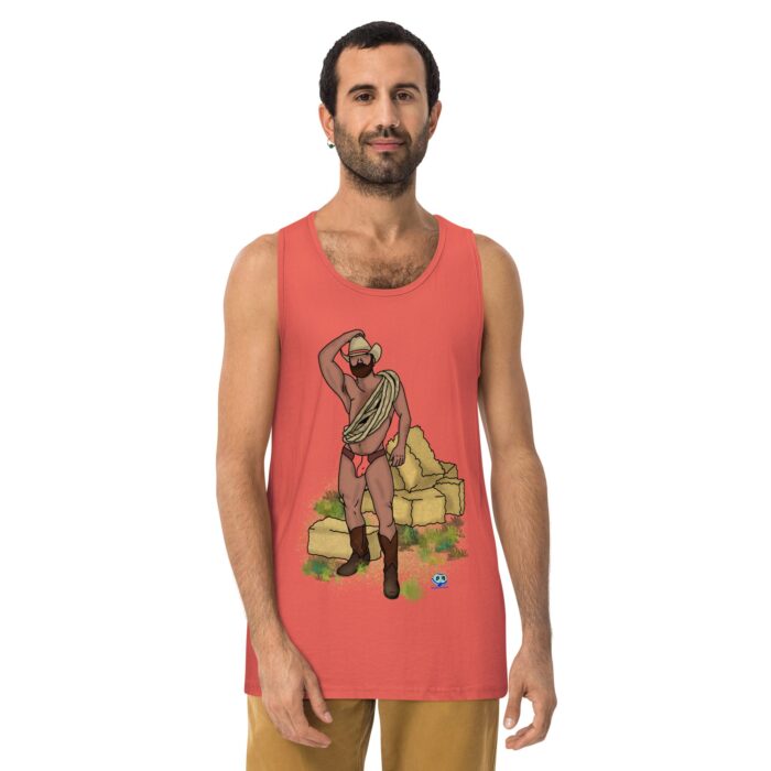 Men’s premium tank top - Hay Dude! - Image 15