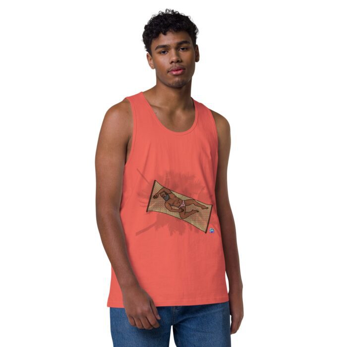 Men’s premium tank top - Isla Del Oso - Image 30