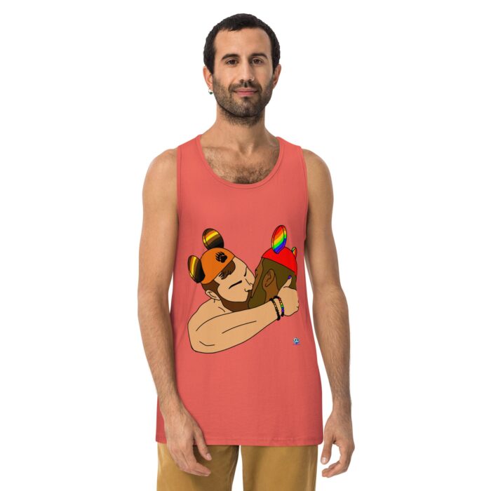 Men’s premium tank top - Magical Kiss - Image 16