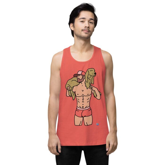 Men’s premium tank top - Man's Best Friend - Image 36
