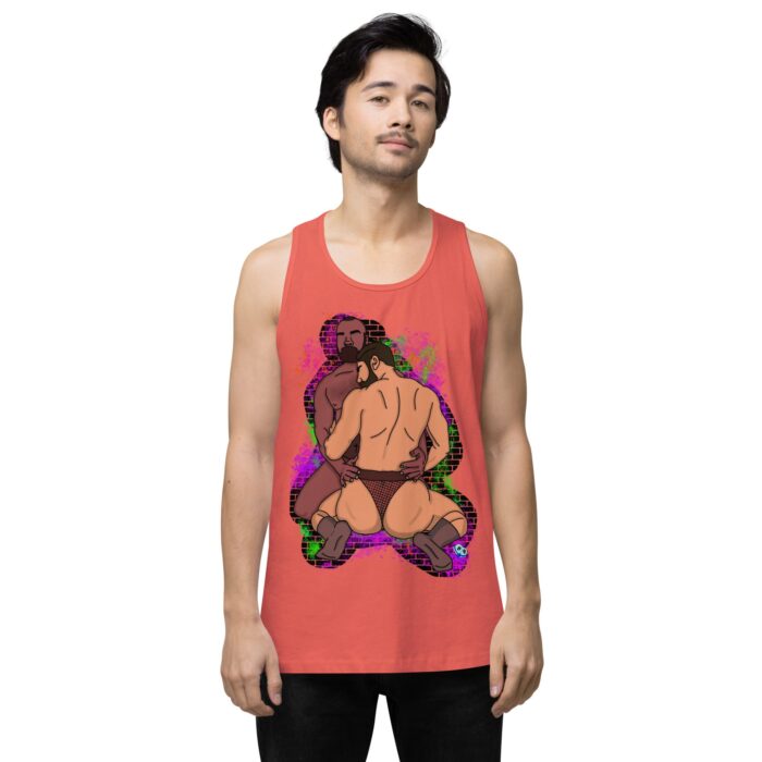 Men’s premium tank top - Mesh - Image 37