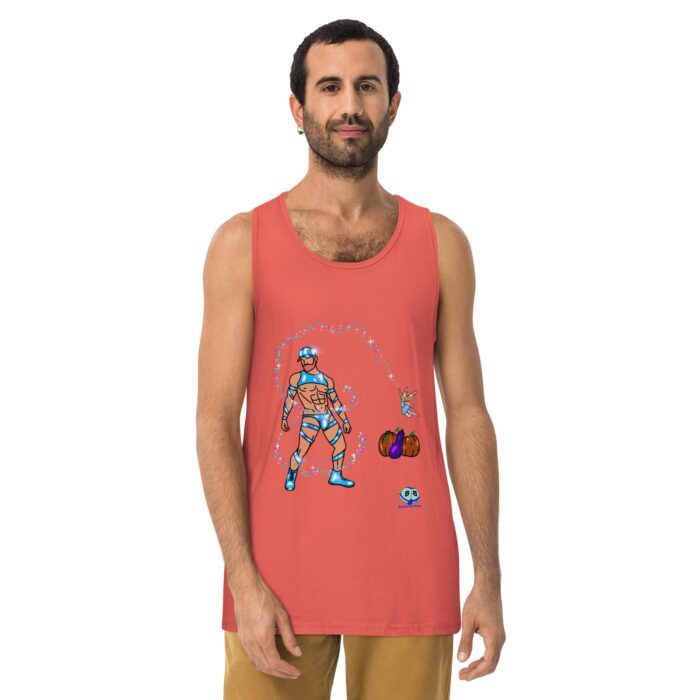 Men’s premium tank top - Midnight - Image 16