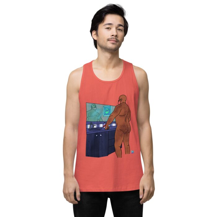 Men’s premium tank top - Morning Routine - Image 37