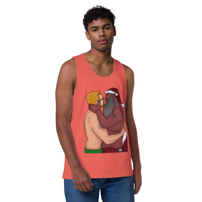 Men’s premium tank top - Mr & Mr Clause - Image 29