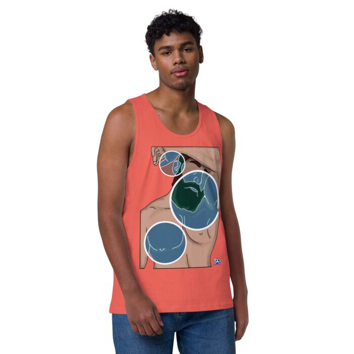 Men’s premium tank top - Negative Feelings
