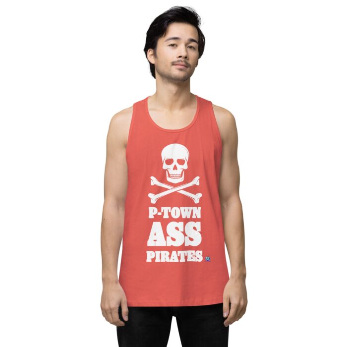 Men’s premium tank top - P-Town Ass Pirates - Image 36