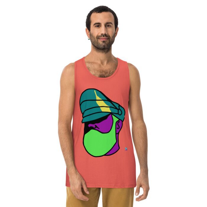 Men’s premium tank top - Pop Art Daddy - Image 16