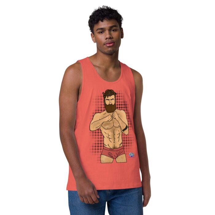Men’s premium tank top - Put Up Your Dukes - Image 29