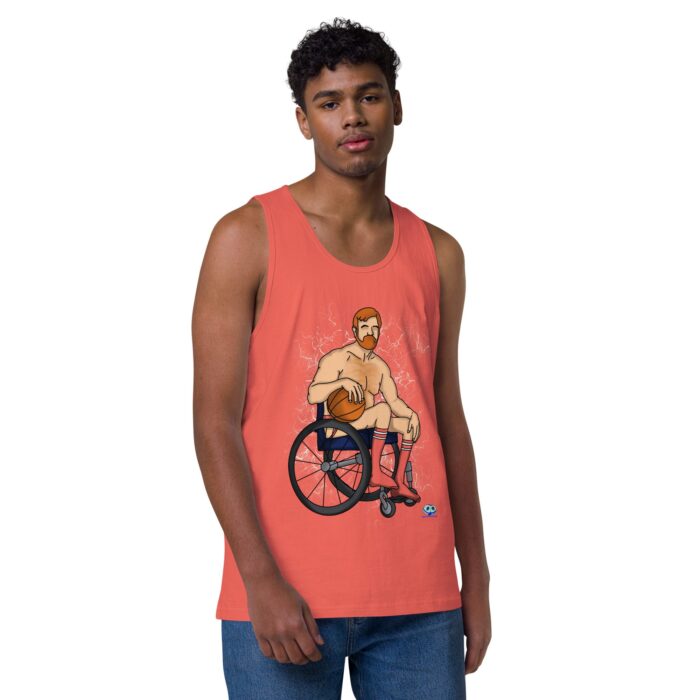 Men’s premium tank top - Rolling Heat - Image 29