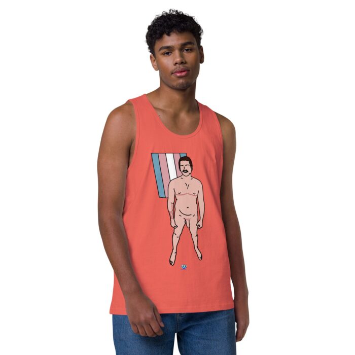 Men’s premium tank top - Scars - Image 30