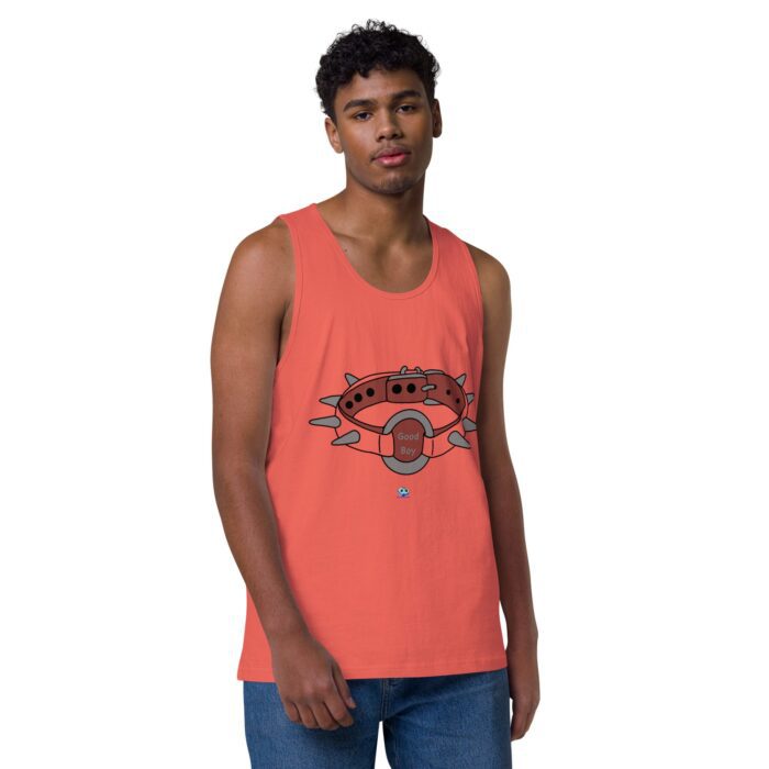 Men’s premium tank top - Spiked Collar - Image 30