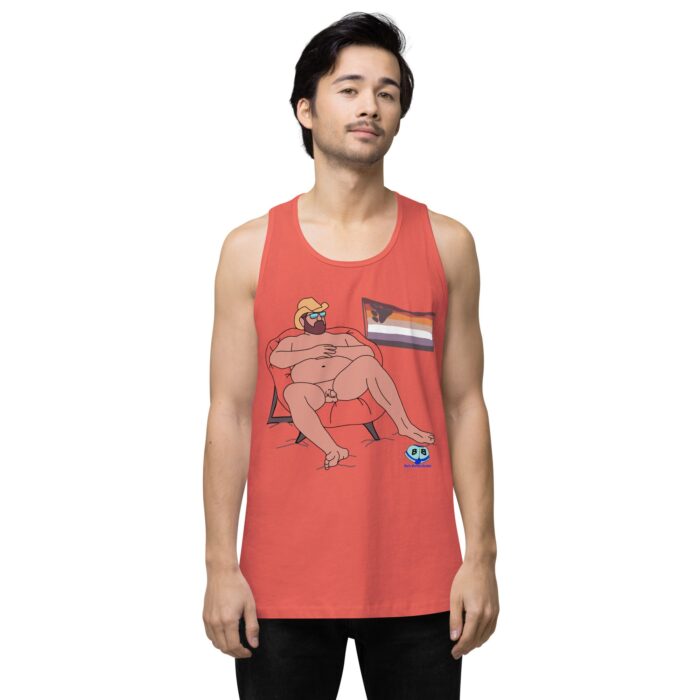 Men’s premium tank top - Beach Day - Image 31