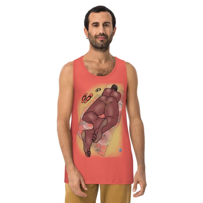 Men’s premium tank top - Suns Out Buns Out - Image 15