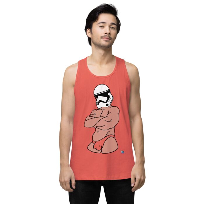 Men’s premium tank top - Super Trooper - Image 36