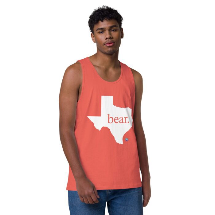 Men’s premium tank top - Texas Bear