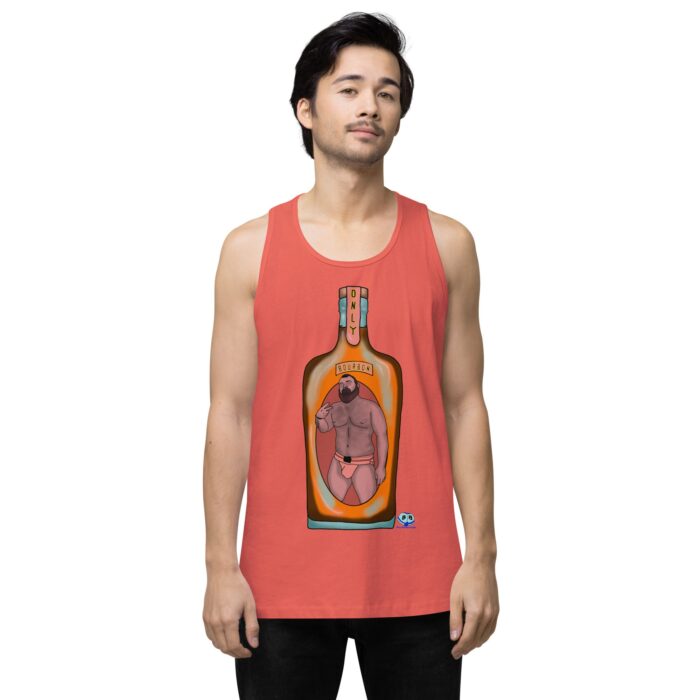 Men’s premium tank top - Two Fingers - Image 36