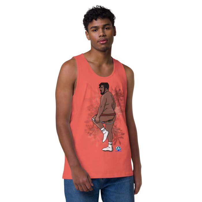 Men’s premium tank top - Undress - Image 29