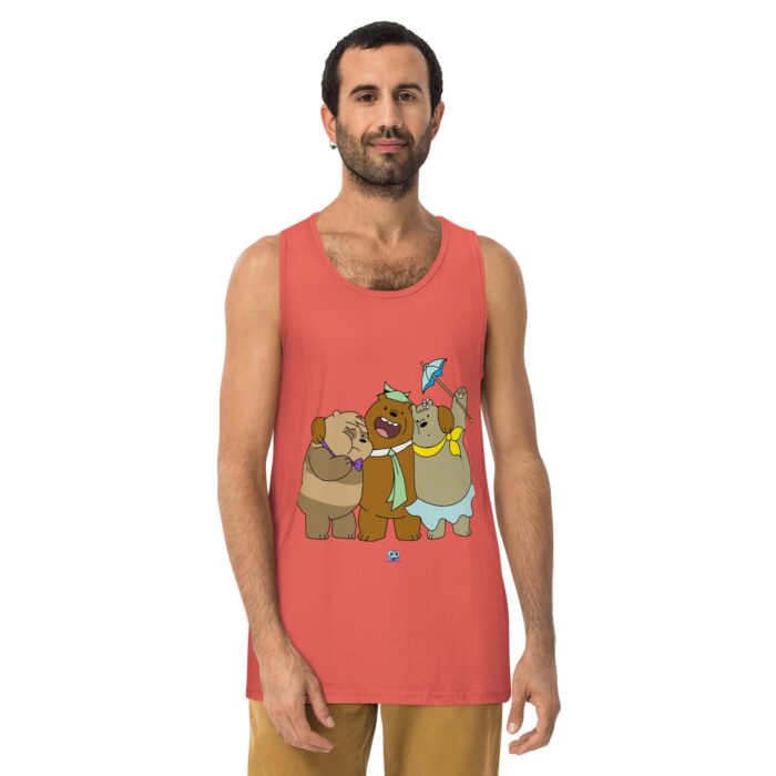 Men’s premium tank top - Yellowstone Bares Bears - Image 16