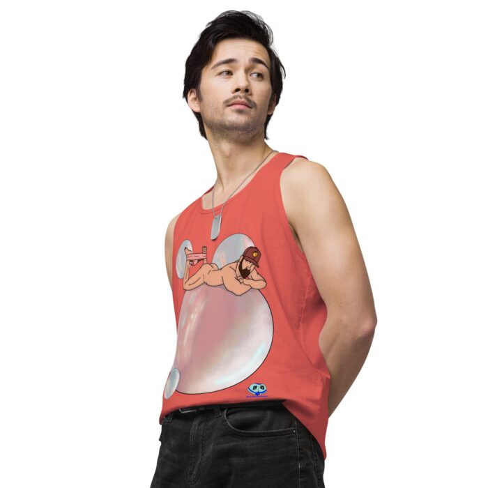 Men’s premium tank top - Bubbles - Image 40