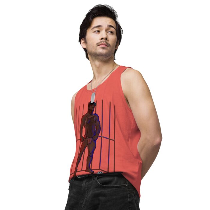 Men’s premium tank top - Busted - Image 40
