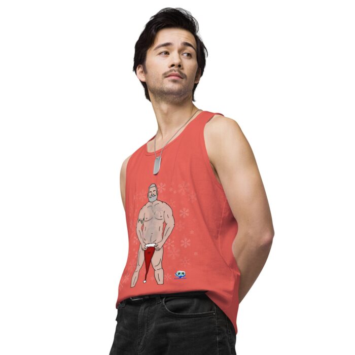 Men’s premium tank top - Frosted - Image 39