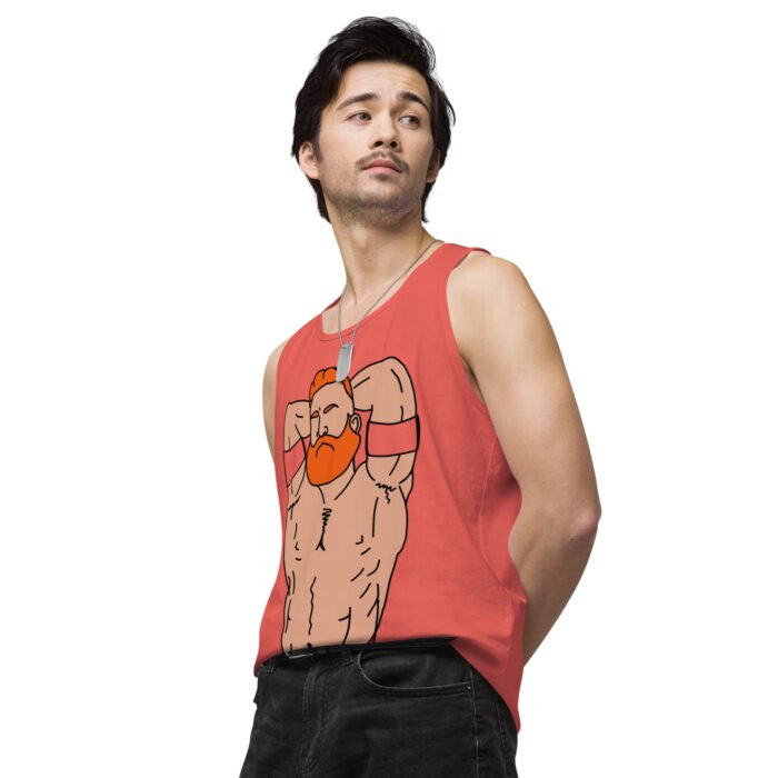 Men’s premium tank top - Ginger Pits - Image 39
