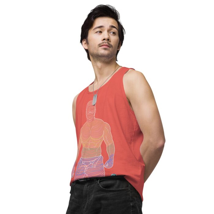 Men’s premium tank top - Ripples - Image 40