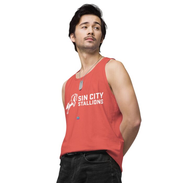Men’s premium tank top - Sin City Stallions - Image 39