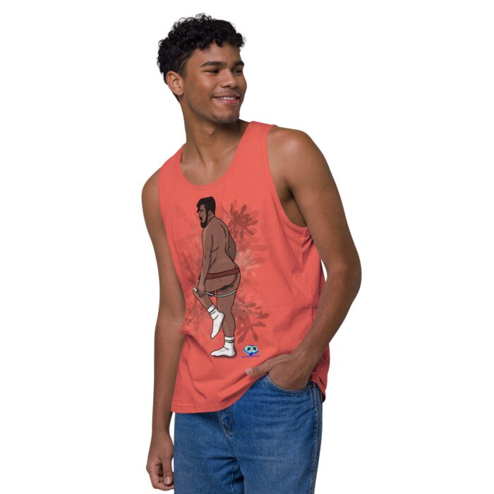 Men’s premium tank top - Undress - Image 31