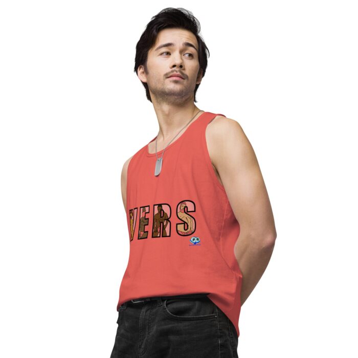 Men’s premium tank top - VERS Cutout - Image 40