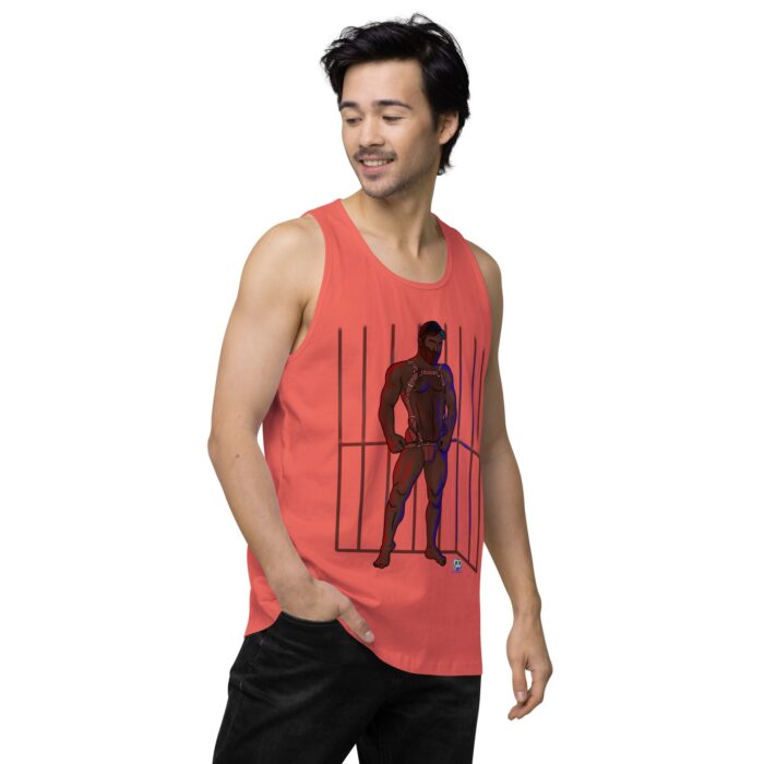 Men’s premium tank top - Busted - Image 39