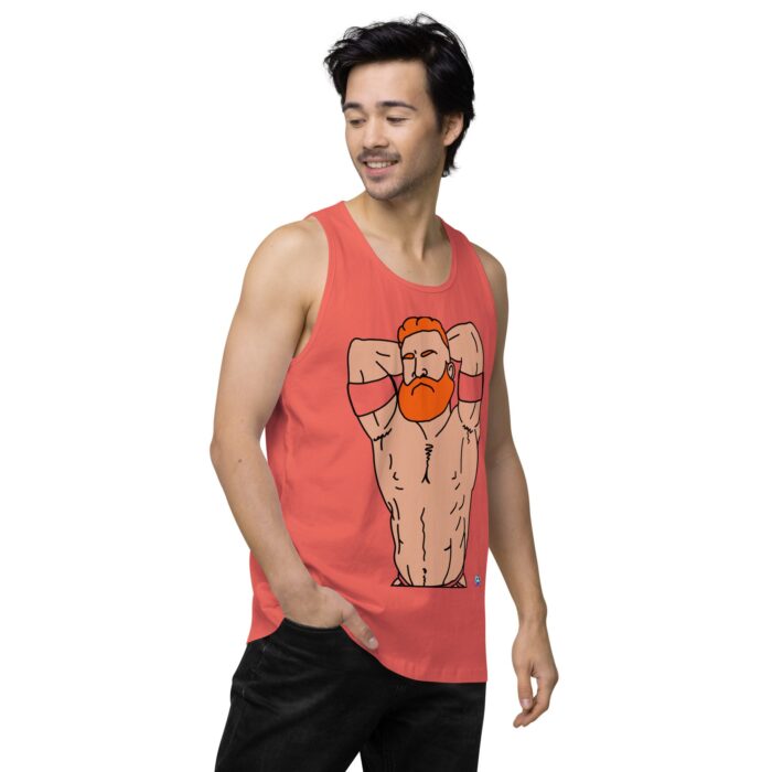 Men’s premium tank top - Ginger Pits - Image 38