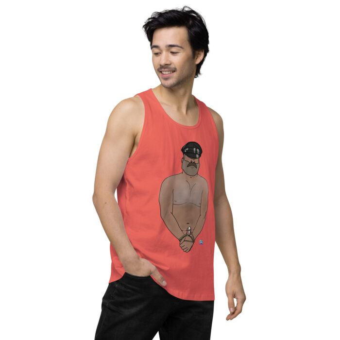 Men’s premium tank top - Hairy Daddy - Image 38