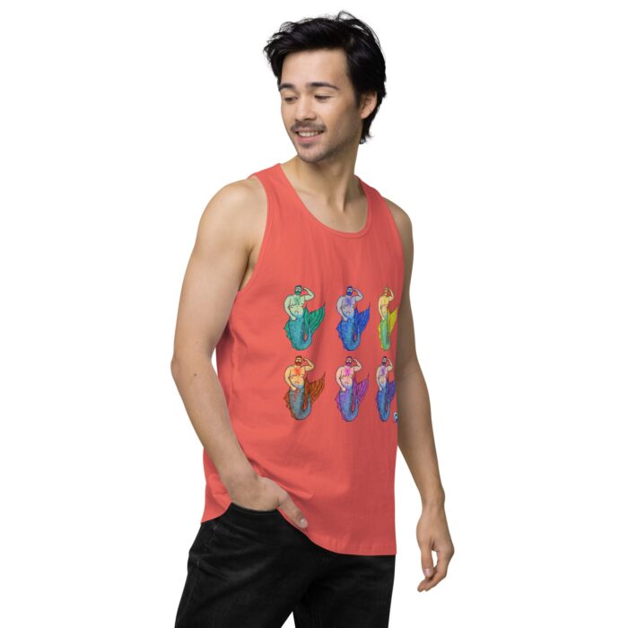 Men’s premium tank top - MerCub Multi - Image 38