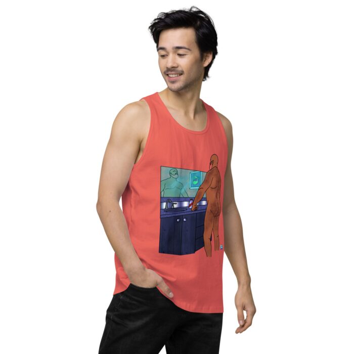 Men’s premium tank top - Morning Routine - Image 38