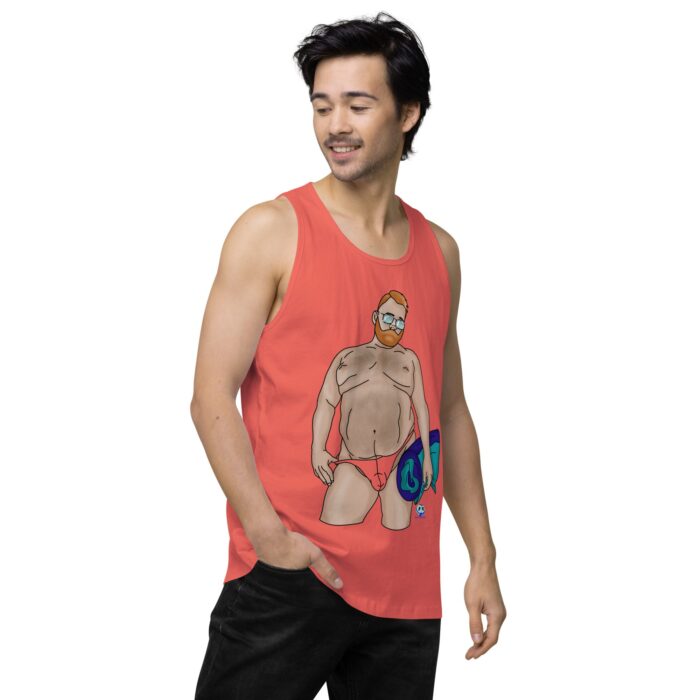 Men’s premium tank top - Ready for the Pool - Image 38