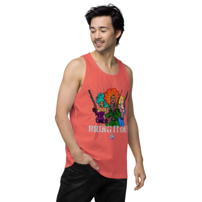 Men’s premium tank top - War on Drag - Image 38