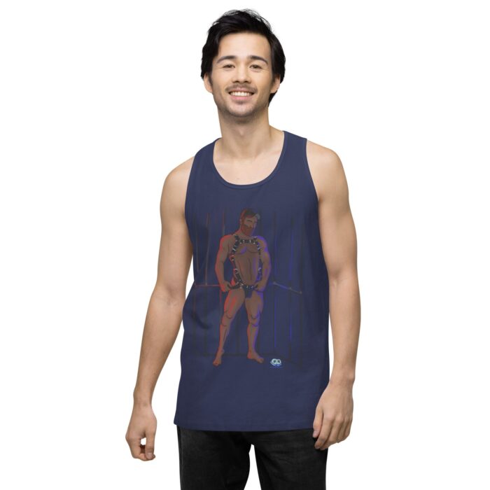 Men’s premium tank top - Busted - Image 28